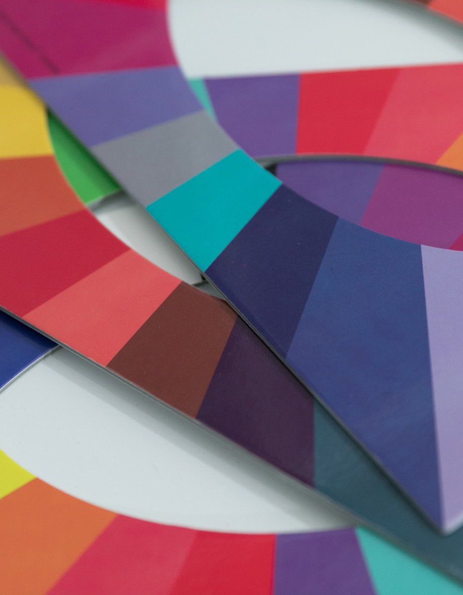 Campioni colore utilizzati nei percorsi di armocromia
